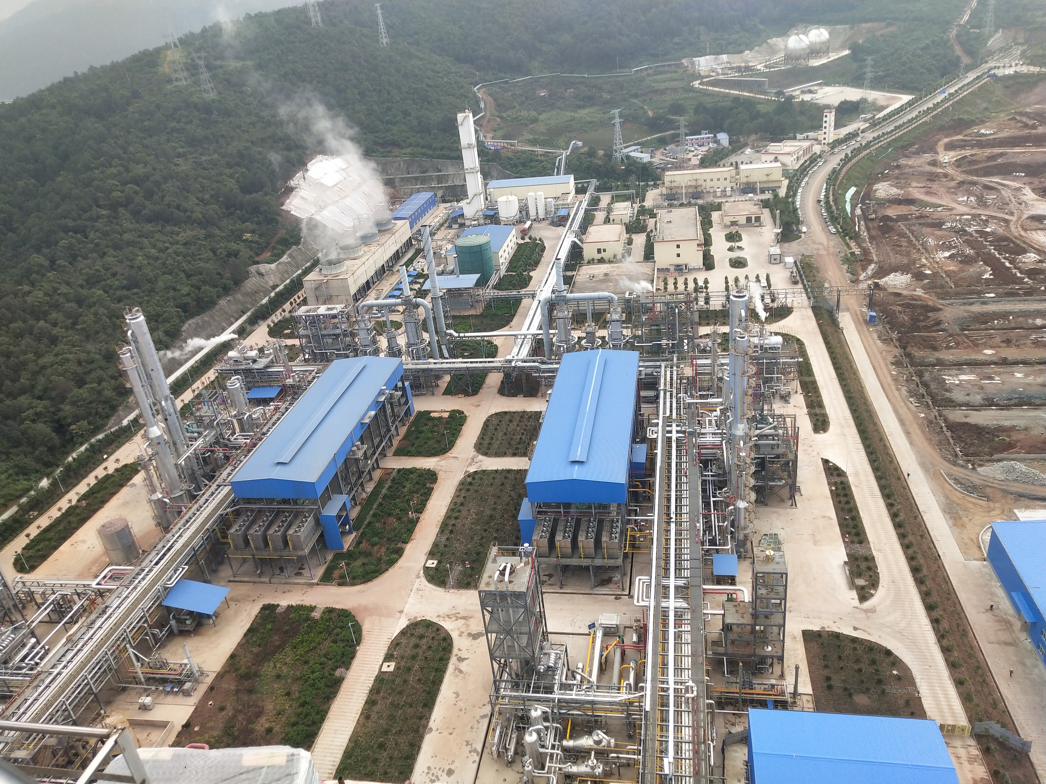 云南祥豐石化有限公司年產50萬噸尿基有機復合肥項目